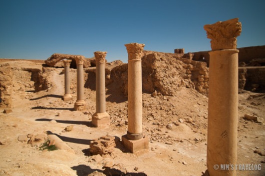 Series of Corinthian Columns in Palmyra