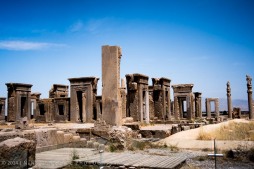 The ruin of Persepolis now