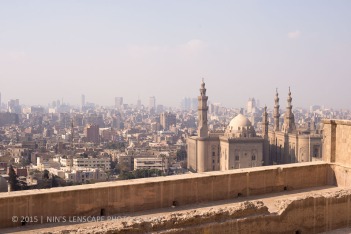 Cairo city view from the Citadel