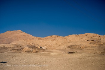 Valley of the Kings, very arid and where all the good artifacts are in museums all over the world. Not really worth a visit.