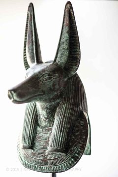Anubis, the dog looking Egyptian god
